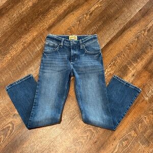 Wrangler Mid-Wash Straight Leg Jeans